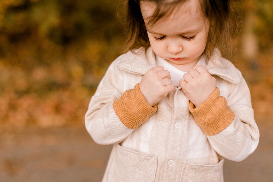 SMD Kodiak Shacket PDF Sewing Pattern, Kids Sewing Patter, Beginner