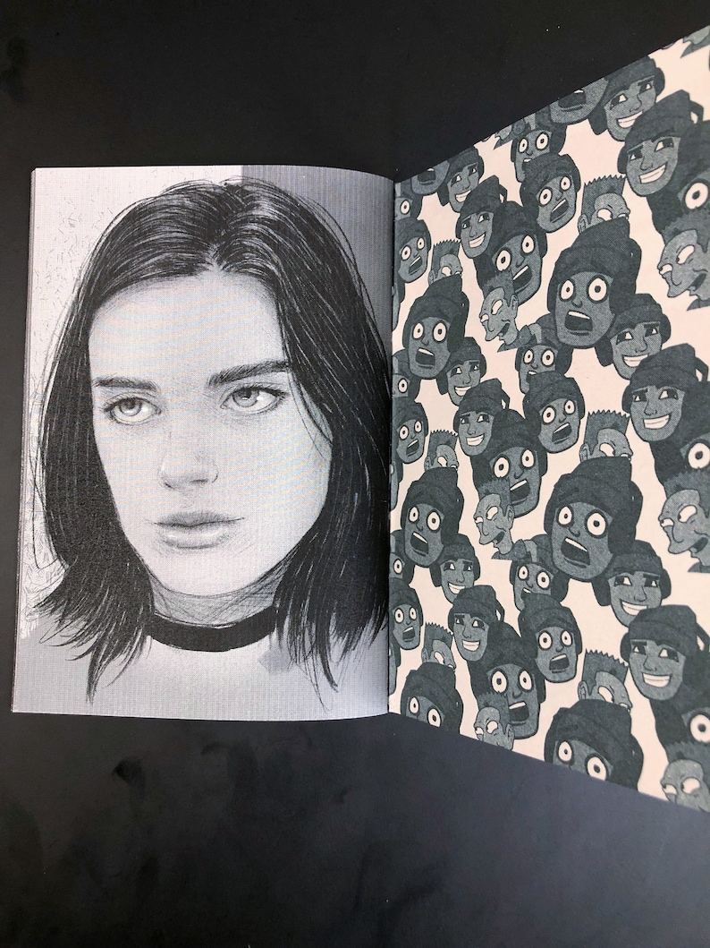 SHOW Black and White Art Zine PART DEUX Etsy