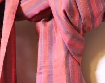 The 'Simi' Pink and Purple Scarf from Weaving Destination 100% Organic Cotton