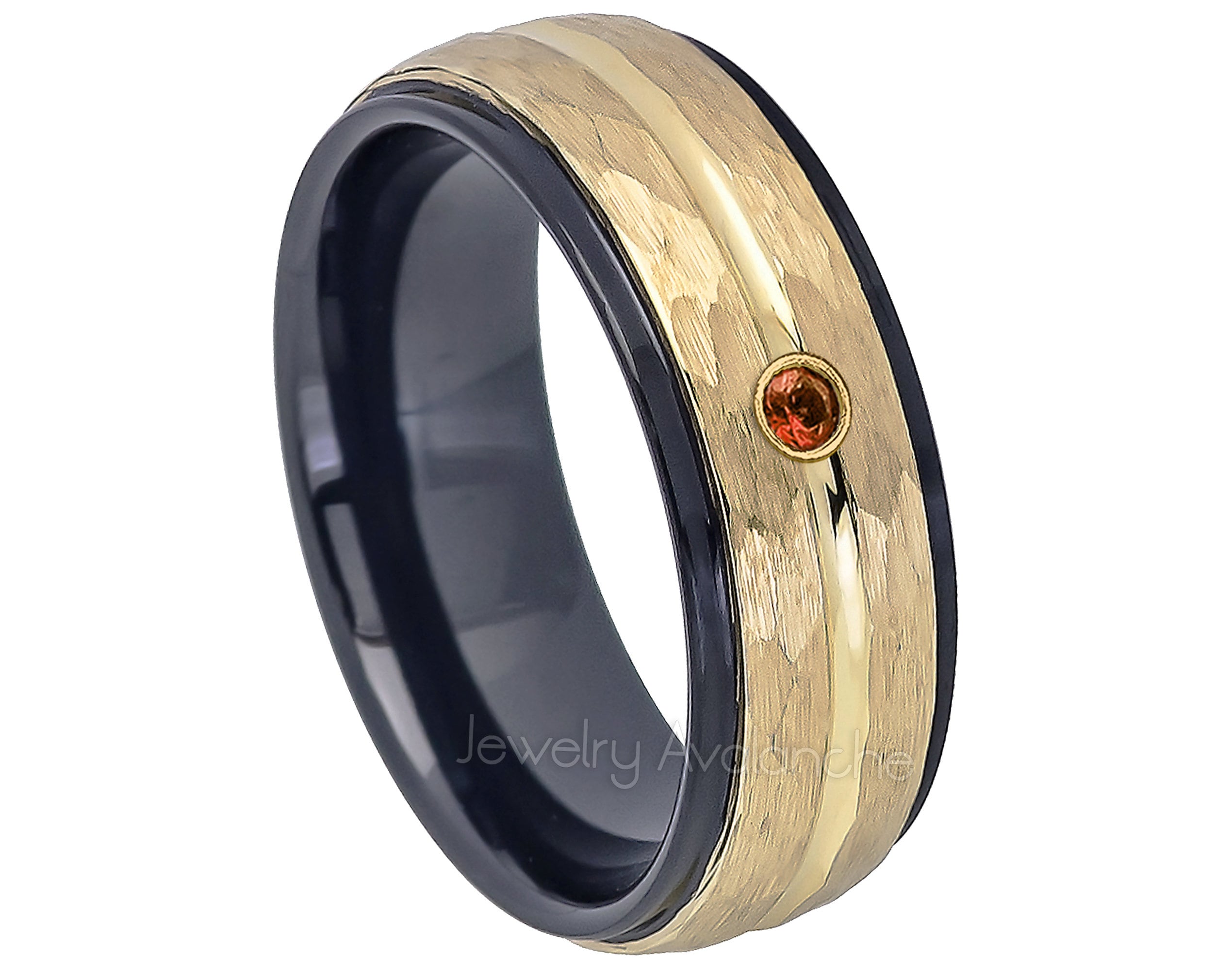 0.21ctw Garnet 3-Stone Tungsten Ring January Birthstone Ring Jewelry Avalanche 8MM Polished Beveled Edge Tungsten Carbide Wedding Band 0.21ctw Garnet 3-Stone Tungsten Ring January Birthstone Ring Jewelry Avalanche 8MM Polished Beveled Edge Tungsten Carbide Wedding Band