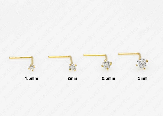 Nose stud hotsell shapes
