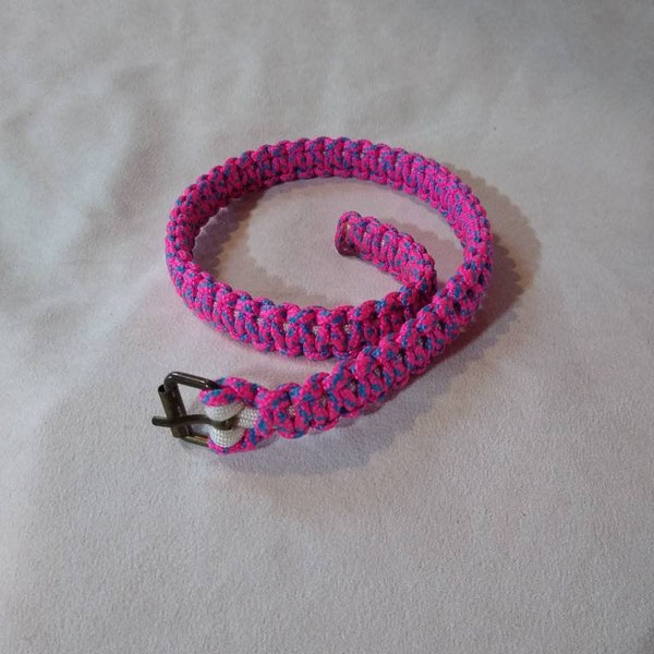 Paracord belt childrens belt unisex belt girls belt boys belt