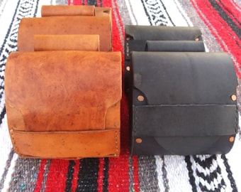 Leather Possibles Belt Pouch rendezvous medieval hiking hunting outdoors backwoods mountain man