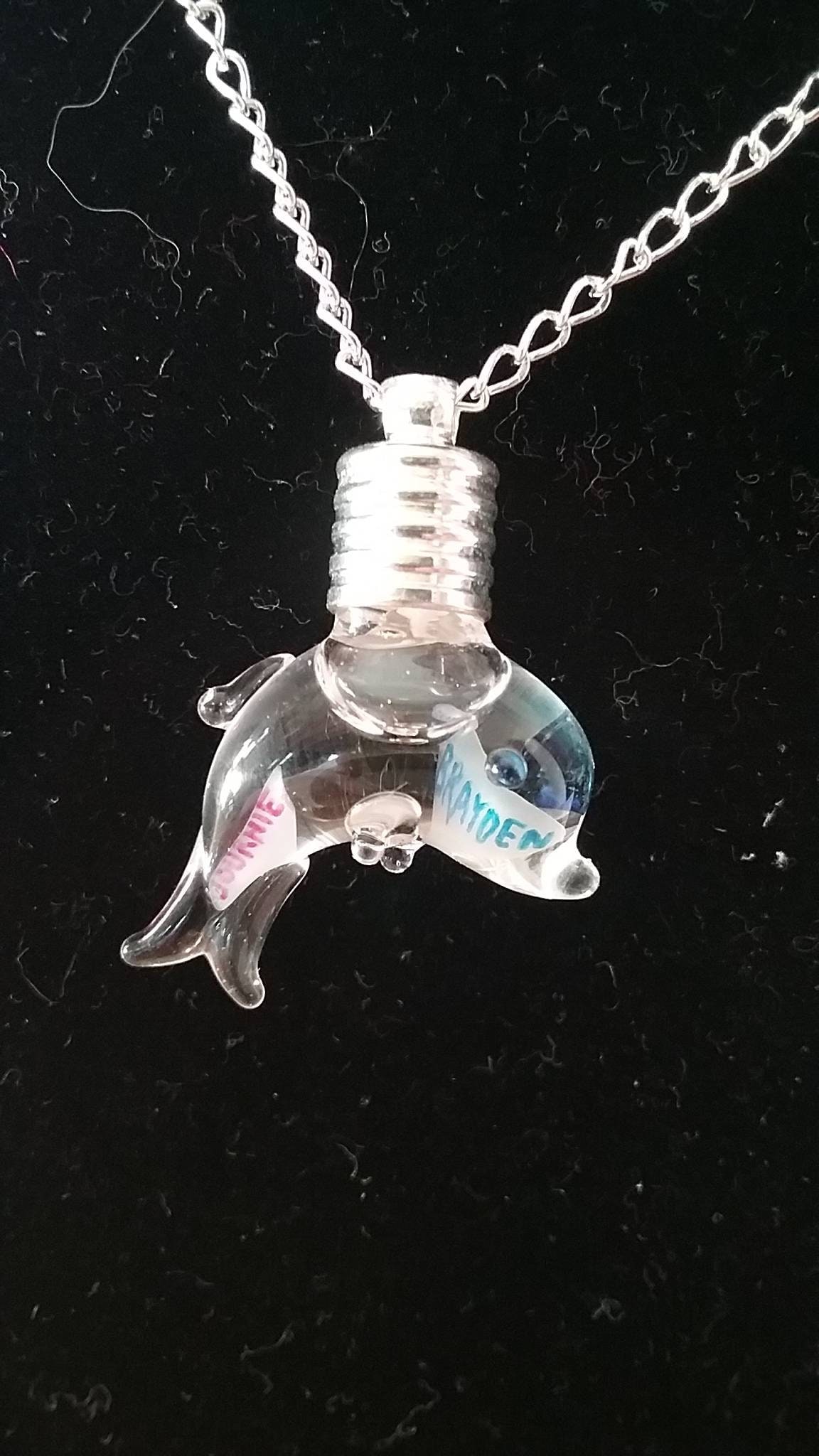 Personalized Rice Necklaces Name In Rice Necklace Your Name On A