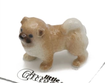 Porcelain Figurine of the Chow Chow Dog