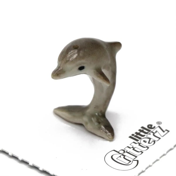 DOLPHIN Miniature Porcelain Figurine