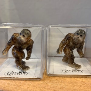 BIGFOOT SASQUATCH Miniature Porcelain Figurine - Etsy