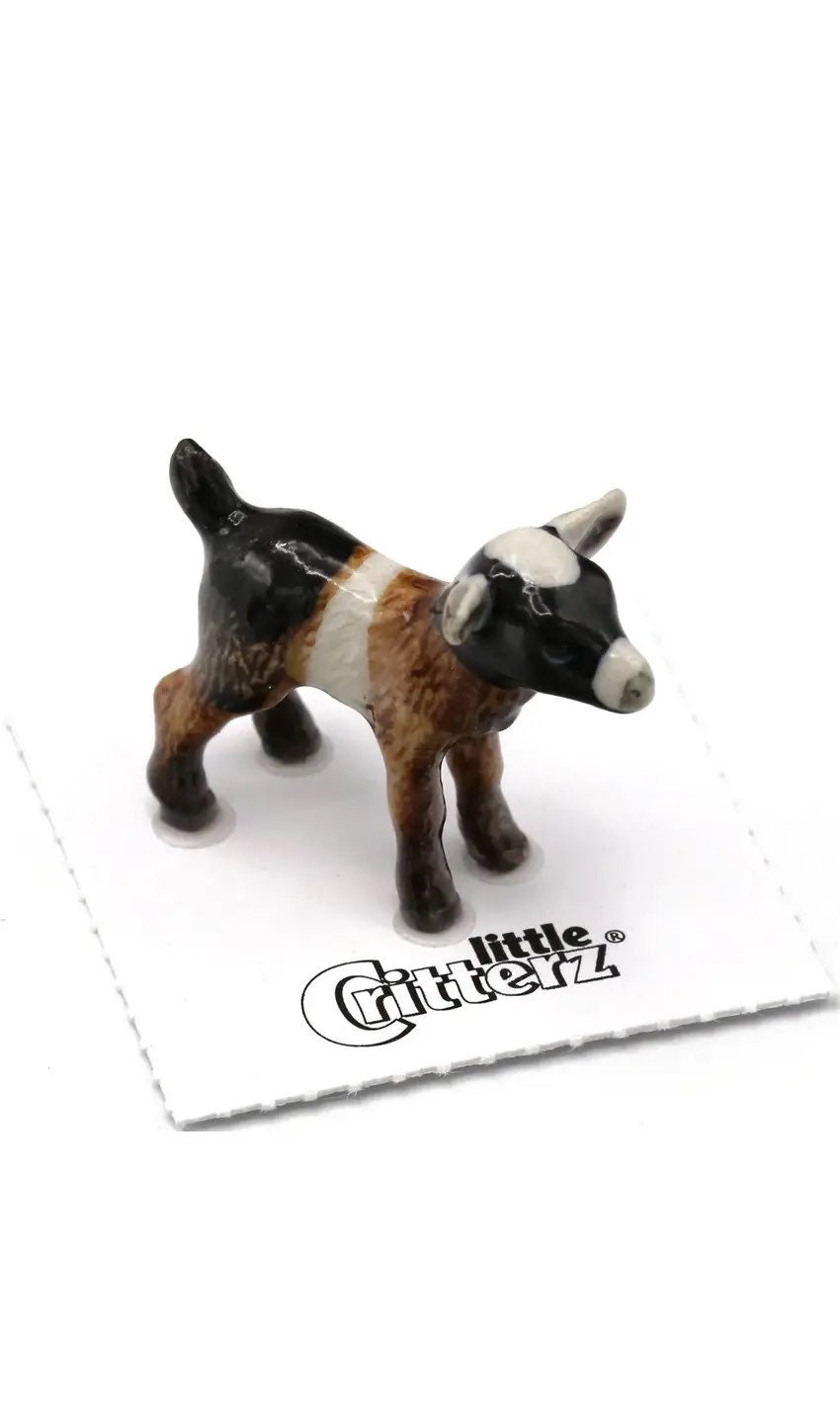 GOAT KID Miniature Porcelain Figurine Etsy