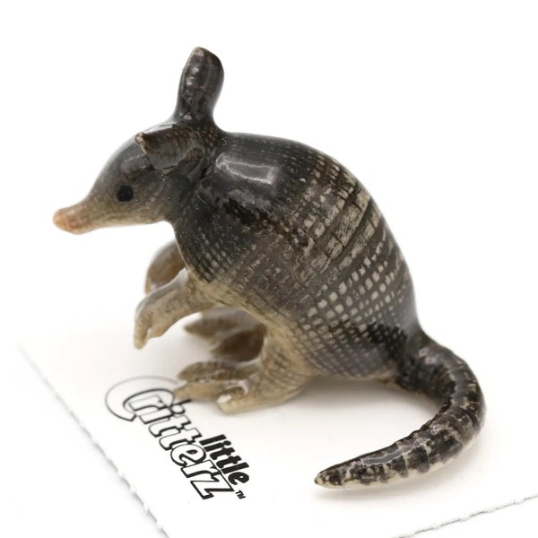 ARMADILLO Miniature Porcelain Figurine