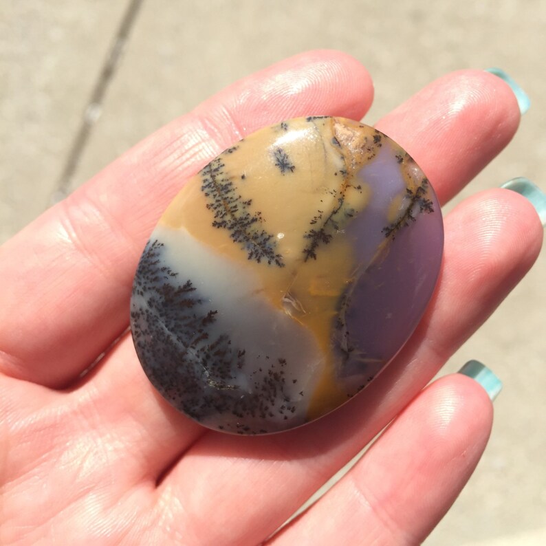 Painted Jasper Adjustable Brass Filigree Ring by oldmanwithers