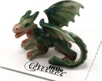 DRAGON Miniature Porcelain Figurine