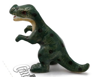 TYRANNOSAURUS REX t rex DINOSAUR Miniature Porcelain Figurine