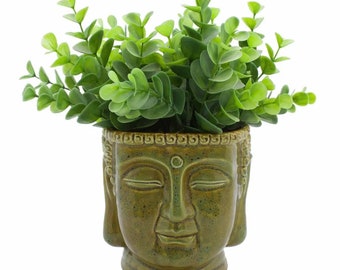 CERAMIC BUDDHA PLANTER