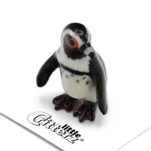 AFRICAN PENGUIN Miniature Porcelain Figurine