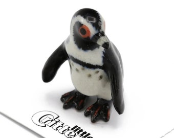 AFRICAN PENGUIN Miniature Porcelain Figurine