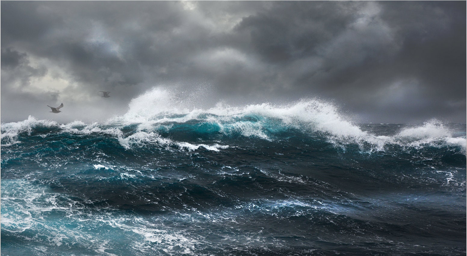 Ocean Waves Beach Fine Art Photography Prints, Aqua Ocean Waves Beach