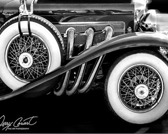 Car Photography, Car 1932 Duesenberg Car Photography Print, Automobile Car Print, Duesenberg Car Print