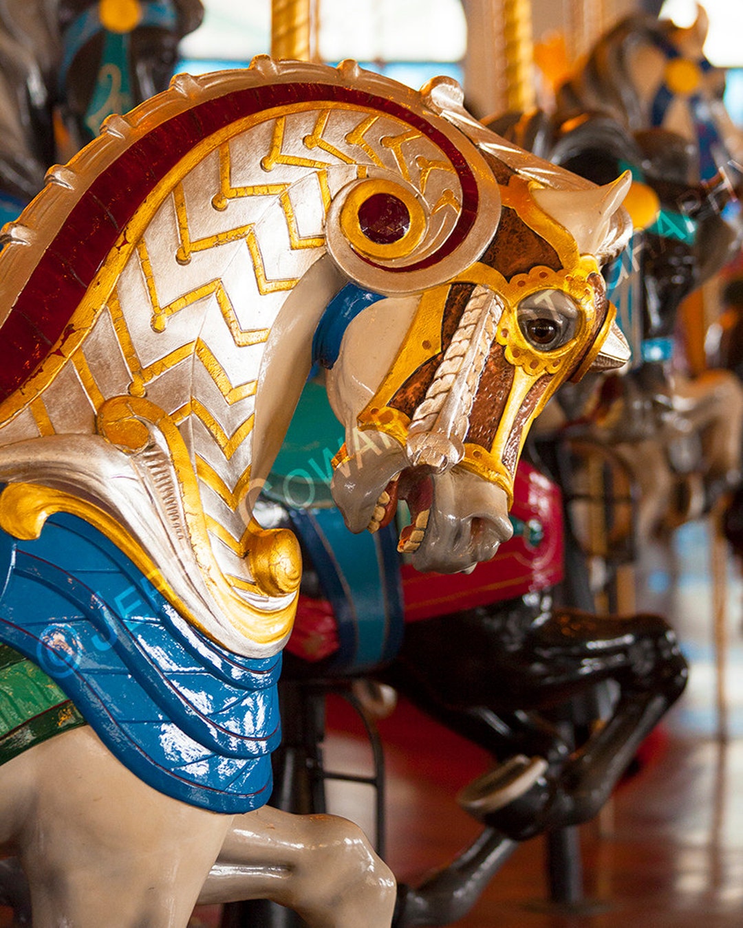 Carousel Horse Art Print Santa Monica Pier Carousel Horse Art Print carousel-horse-art-print-santa-monica-pier-carousel-horse-art-print