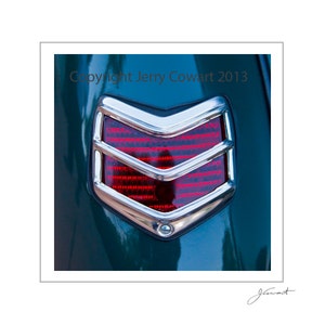 Car Photography, 1940 Ford Taillight Classic Car Fine Art Photography Print, 40 Ford Classic Car Art, 1940 Ford Car Fine Art