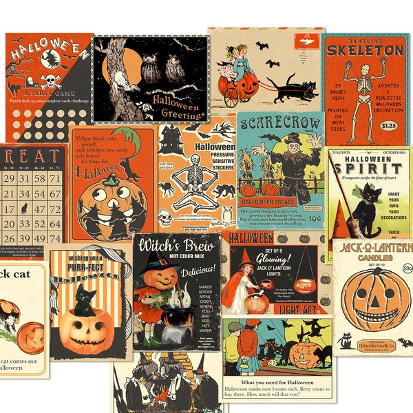 Vintage Halloween Etsy
