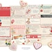 Retro Valentine Telegrams / 16 ephemera cards, 6' by 4' / gift tags, crafts / PDF, collage sheets, individual JPEGs / vintage children