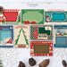 Digital Vintage Christmas Package Cards / 8 printable box tops / ephemera for gift tags, scrapbook, crafts / 2 sizes / ornament box tops 