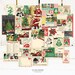 Retro Christmas digital ephemera / printable / digital scrapbooking / Santa Claus collage sheets, JPEG, PDF / pocket cards / various sizes 
