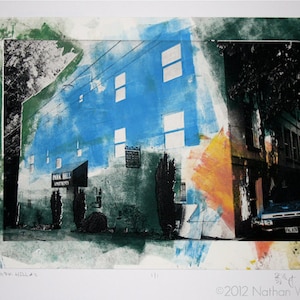 Park Hill 2 Original Solarplate with Monotype