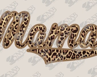 Mama cheetah PNG SVG