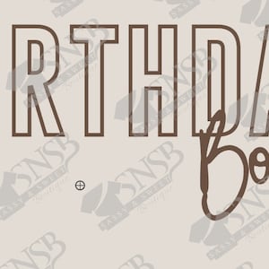 Birthday Boy SVG PNG
