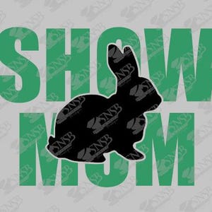 Show Mom Rabbit SVG PNG