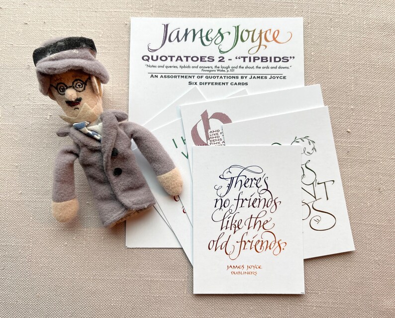 James Joyce Quotatoes Trading Cards, Series 2 image 6