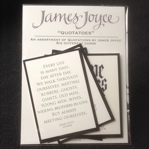 James Joyce Quotatoes Trading Cards, Series 2 image 7