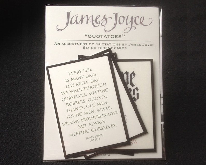 James Joyce Quotatoes Trading Cards, Series 2 image 7