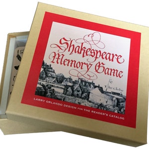 Jogo da memória de Shakespeare