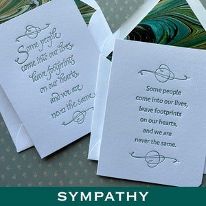 Nouvelle carte de sympathie
