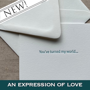 Une carte d'expression d'amour imprimée avec une touche d'originalité !