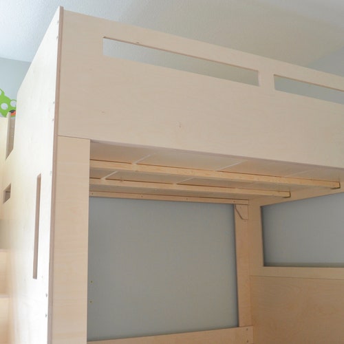 Heavy Duty Queen Size Loft Bed Etsy