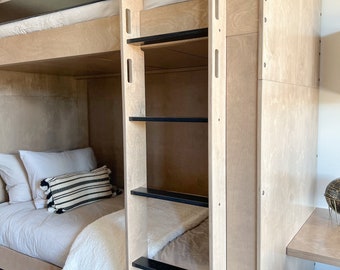 Modern Bunk Room with built-in bunk beds which sleeps 8!