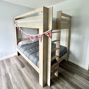 Queen bunk bed-coincidentally made on the Queens Platinum Jubilee weekend!