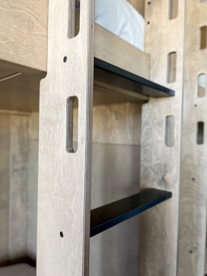 Modern Bunk Room With Builtin Bunk Beds Which Sleeps 8 Etsy