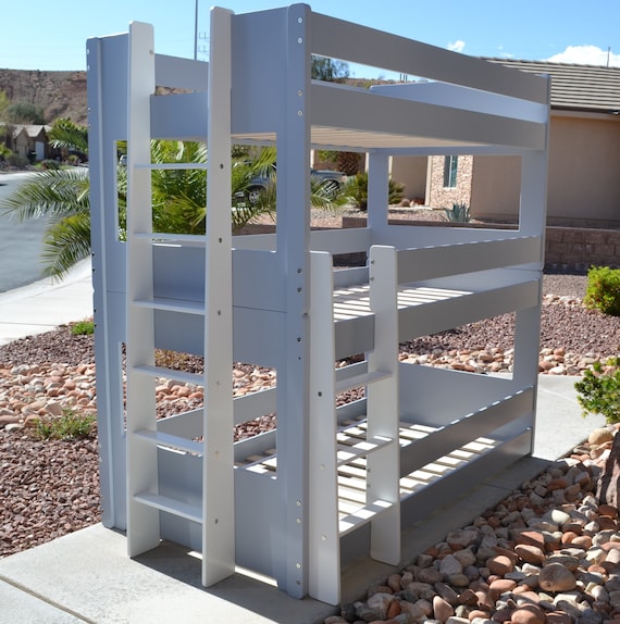 Triple bunk bed Etsy