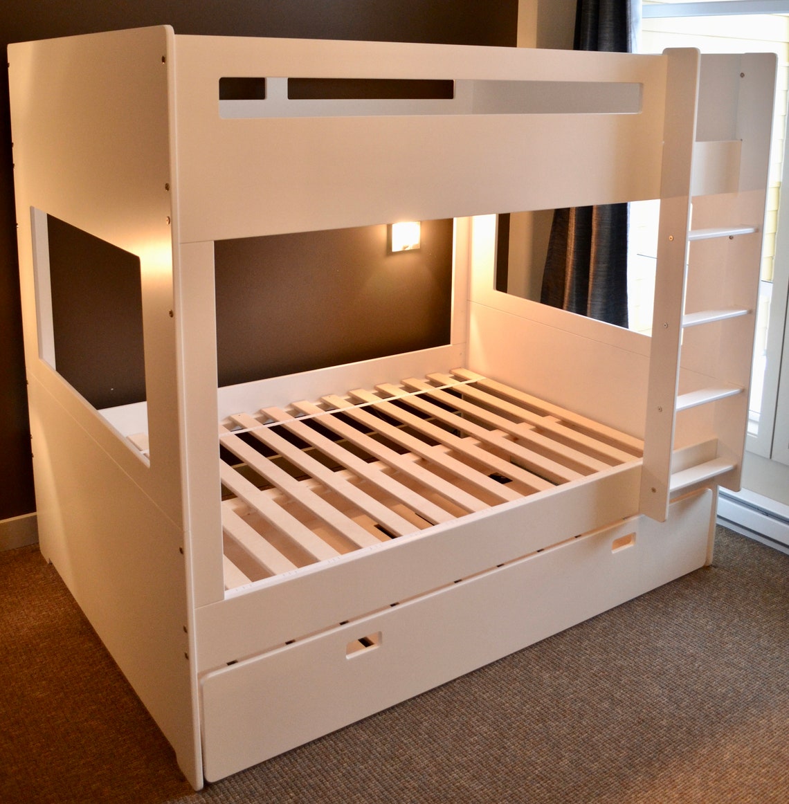 Full bunk bed easily separates into 2 stand alone full size Etsy