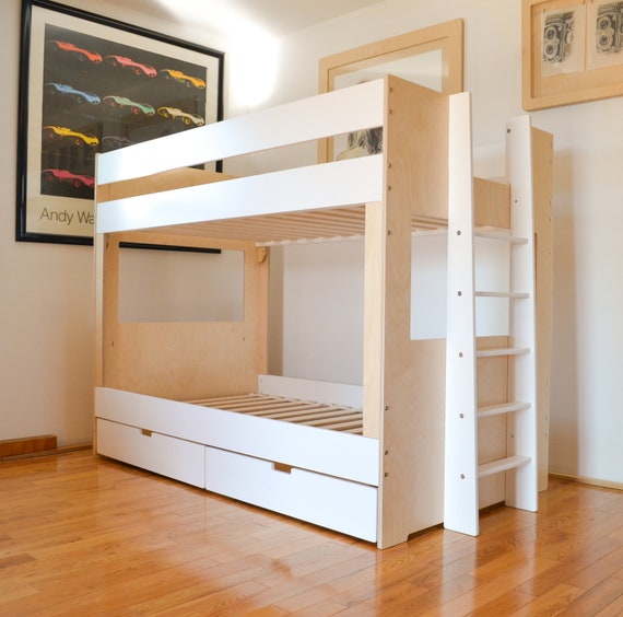 High bunk beds with storage deals