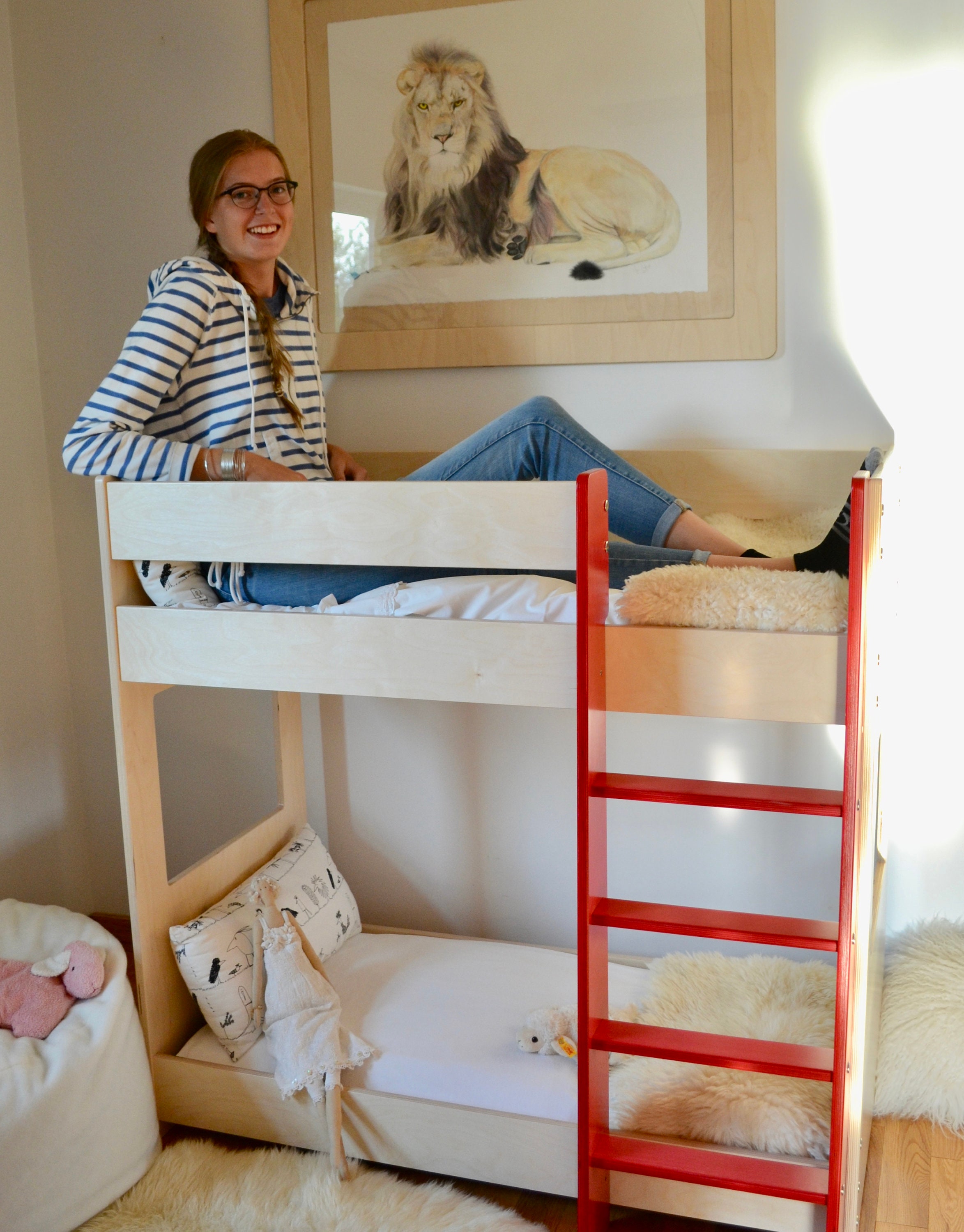 Cot size bunk clearance beds