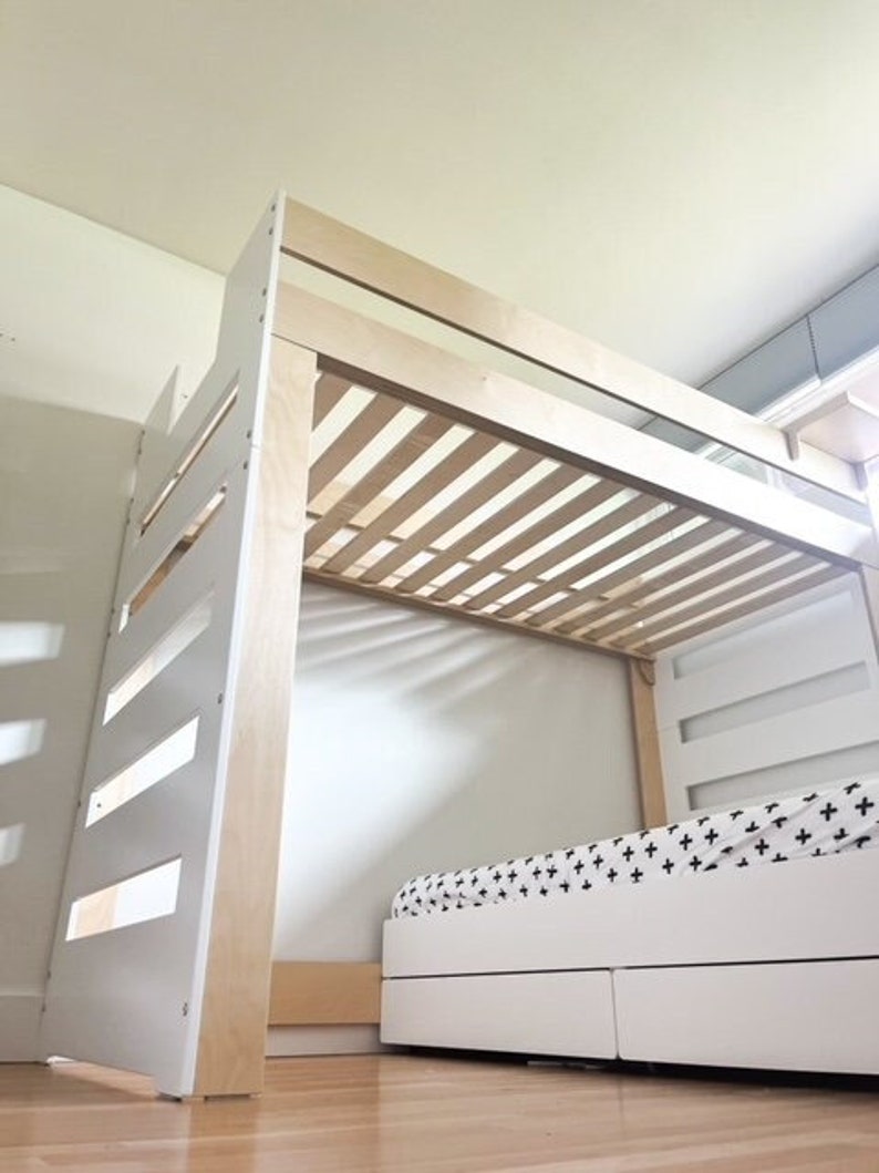 Twin XL Loft Bed Etsy