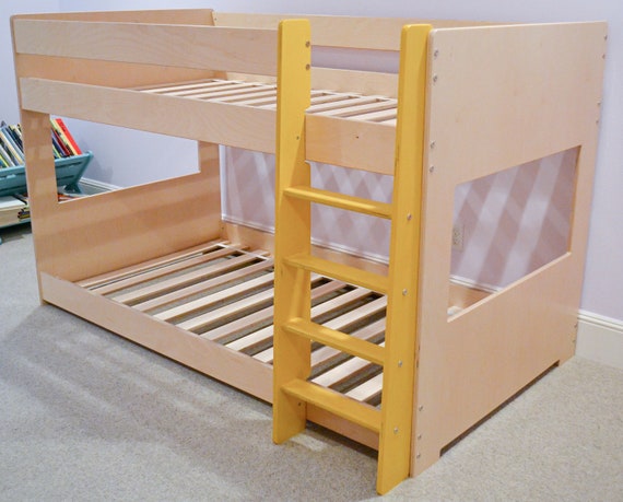 moordenaar Vliegveld Oranje Bambino Plus Bunk Bed With Yellow Ladder - Etsy