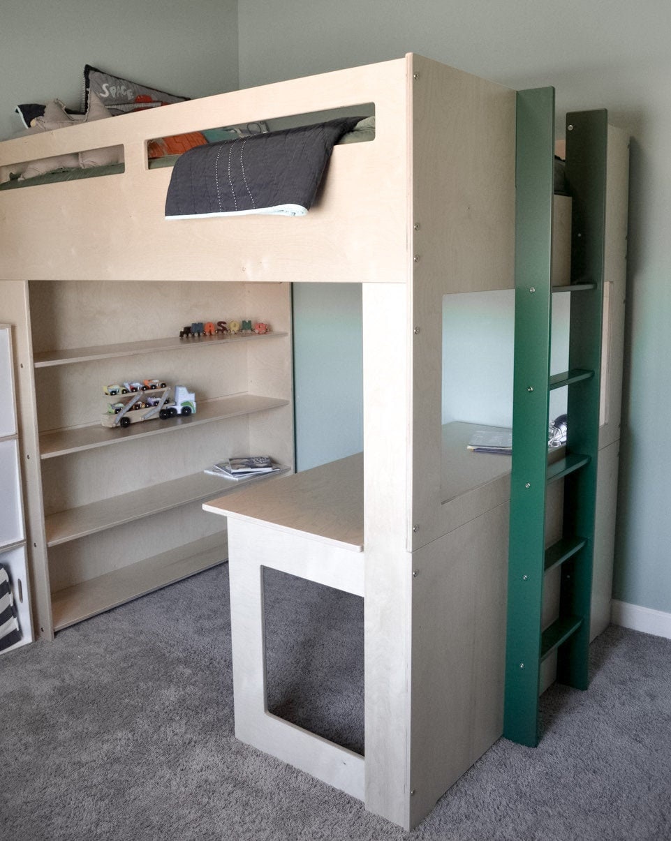 double size loft bed