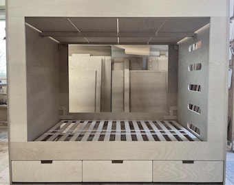 Litera Queen para colchones de hasta 18" de grosor