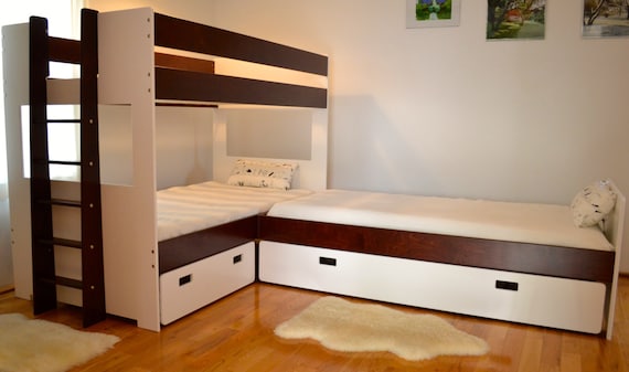 l shaped bunk beds